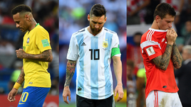 НЕЙМАР, Лионель МЕССИ и Федор СМОЛОВ - в списке разочарований ЧМ-2018.