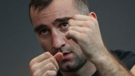 Сегодня. Москва. Мурат ГАССИЕВ на открытой тренировке.