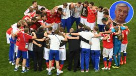 7 июля. Сочи. Россия - Хорватия - 2:2 (3:4 по пенальти). Сборная РОССИИ.