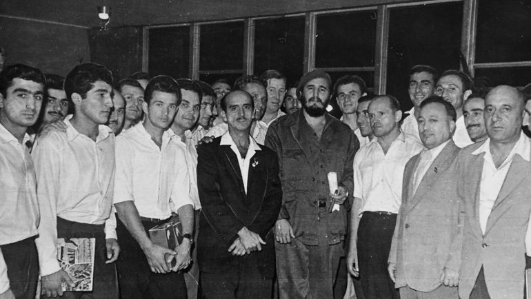 Советские спортсмены и Фидель КАСТРО. Советские спортсмены и Фидель КАСТРО.