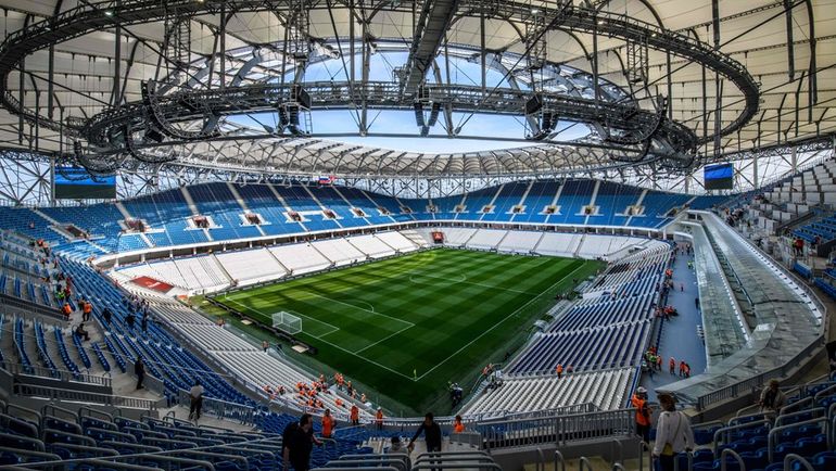 Стадион в Волгограде. Фото AFP Стадион в Волгограде. Фото AFP