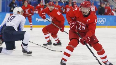 17 февраля. Пхенчхан. Россия - США - 4:0. Павел ДАЦЮК стал одним из лидеров нашей сборной на Олимпиаде.