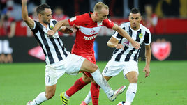 4 августа 2016 года. Москва. "Спартак" - АЕК - 0:1. Поражение в ответной встрече на своем поле лишило красно-белых шанса выйти в групповой турнир Лиги Европы.