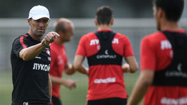 27 июля. Тарасовка. Тренировка "Спартака". Массимо КАРРЕРА.