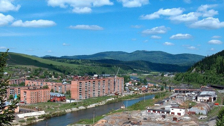 А это - Калтан, родной город Головина. Фото twitter.com А это - Калтан, родной город Головина. Фото twitter.com