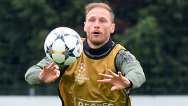 Бенедикт ХЕВЕДЕС на тренировке в "Ювентусе".