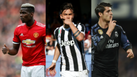 Поль ПОГБА, Пауло ДИБАЛА и Альваро МОРАТА.