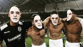 ПАОК устроил акцию в поддержку Ивана САВВИДИ.