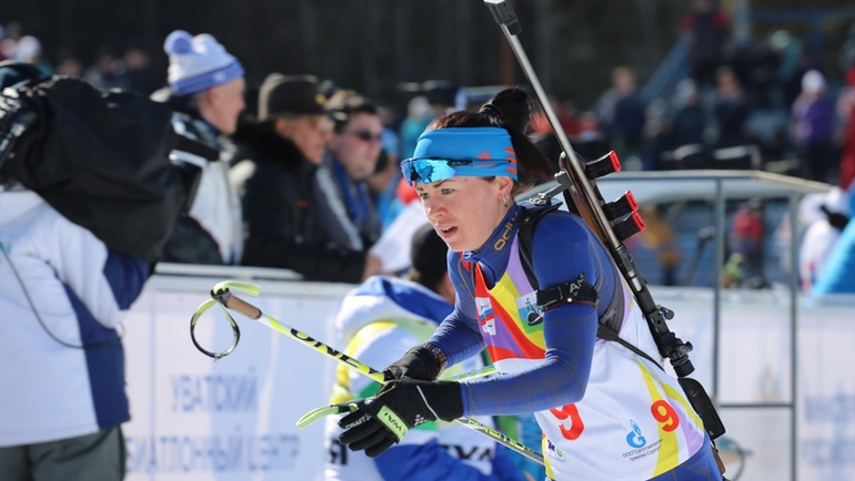 Галина КУКЛИНА. Фото Союз биатлонистов России Галина КУКЛИНА. Фото Союз биатлонистов России