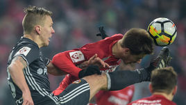 10 декабря 2017 года. Москва. "Спартак" - ЦСКА - 3:0. Понтус ВЕРНБЛУМ и Марио ПАШАЛИЧ.