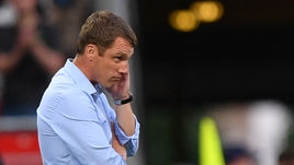 5 августа. Москва. ЦСКА - "Ростов" - 0:1. Главный тренер ЦСКА Виктор ГОНЧАРЕНКО.