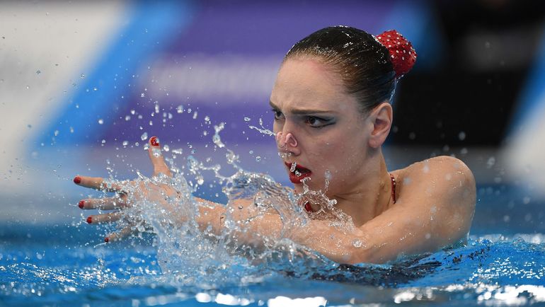 6 августа. Глазго. Светлана Колесниченко. Фото AFP 6 августа. Глазго. Светлана Колесниченко. Фото AFP