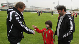 Юрий СЕМИН (слева) и Заза ДЖАНАШИЯ (справа).