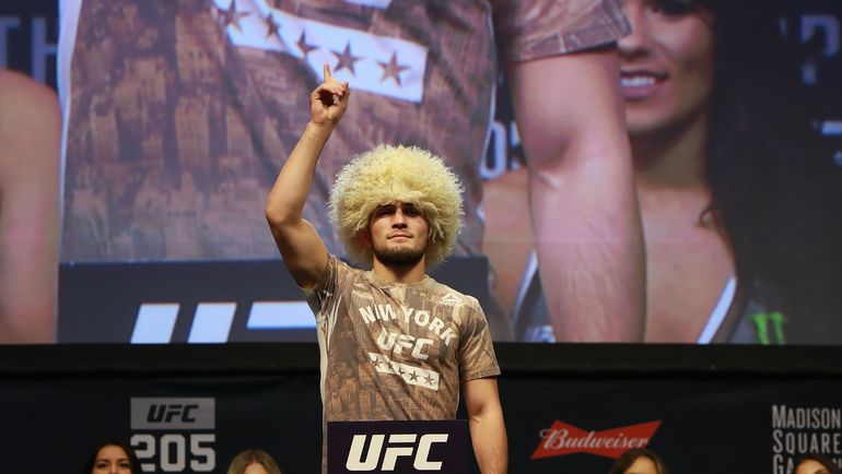 Хабиб НУРМАГОМЕДОВ. Фото AFP Хабиб НУРМАГОМЕДОВ. Фото AFP