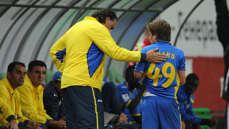 2013 год. Миодраг БОЖОВИЧ и Джано АНАНИДЗЕ. Фото Алексей ИВАНОВ 2013 год. Миодраг БОЖОВИЧ и Джано АНАНИДЗЕ. Фото Алексей ИВАНОВ