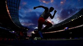 Олимпийский стадион в Берлине.