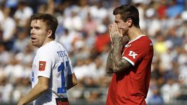 12 августа. Оренбург. "Оренбург" - "Локомотив" - 1:0. Федор СМОЛОВ не смог забить в своем дебютном матче за железнодорожников.