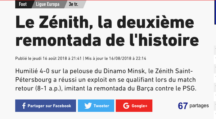 L’EQUIPE. L’EQUIPE.