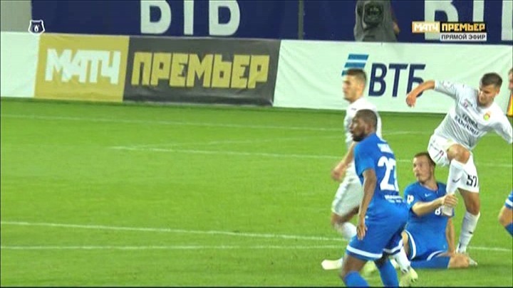 Момент с нарушением Кротовым правил. Момент с нарушением Кротовым правил.