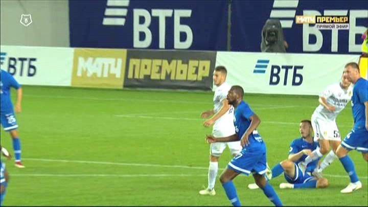 Момент с нарушением Кротовым правил. Момент с нарушением Кротовым правил.