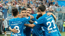 Футболисты "Зенита".