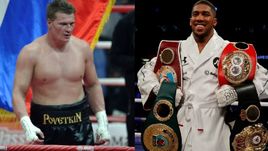 Александр ПОВЕТКИН и Энтони ДЖОШУА.