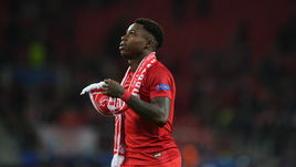 17 октября 2017. Москва. Тушино. "Спартак" - "Севилья" - 5:1. Квинси ПРОМЕС.