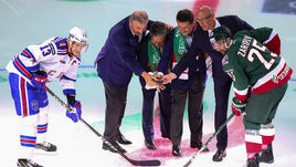 1 сентября. Казань. "Ак Барс" - СКА - 1:6. Казанцы и питерцы открыли новый сезон КХЛ.