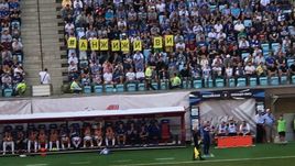 2 сентября. Химки. Акция болельщиков "Анжи" на матче "Динамо" - "Оренбург".