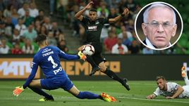 1 сентября. Краснодар. "Краснодар" - "Локомотив" - 2:1. 39-я минута. ВАНДЕРСОН МАСИЭЛ (в центре) сравнивает счет в матче.