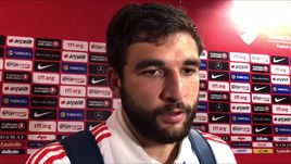 Георгий Джикия - о победе над Турцией и колене 