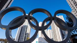 Олимпийские кольца.