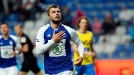 Николай Комличенко регулярно забивает за "Младу Болеслав".