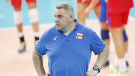 Главный тренер сборной России Сергей Шляпников.