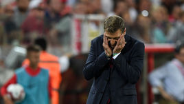 11 августа. Москва. "Открытие Арена". "Спартак" - "Анжи" - 1:0. Главный тренер красно-белых Массимо Каррера.