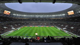 Стадион "Лужники" ждет ЦСКА в Лиге чемпионов.