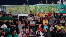 Акция в поддержку "Анжи".