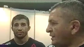 Ученик отца Хабиба победил на турнире UFC в Москве