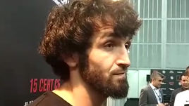 Забит Магомедшарипов - о турнире UFC в Москве. Он сам хотел выступить