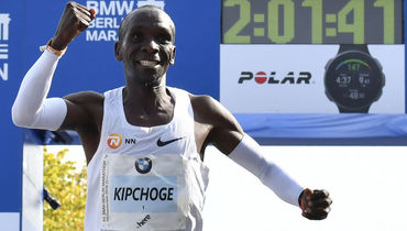16 сентября. Берлин. Элиуд Кипчоге.