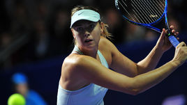 17 октября 2017 года. Москва. Мария Шарапова на "Кубке Кремля".