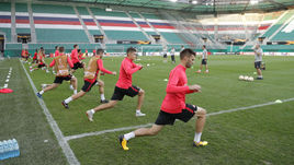 В "Спартаке" так горячо, что стадион в Вене пришлось эвакуировать