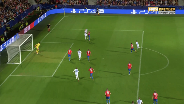 Отмененный гол ЦСКА на 85-й минуте. Отмененный гол ЦСКА на 85-й минуте.