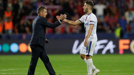 19 сентября. Пльзень. "Виктория" - ЦСКА - 2:2. Виктор Гончаренко и Никола Влашич.