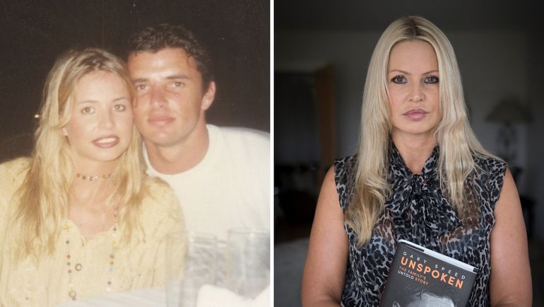 На левом кадре: Луиза и Гэри Спид в молодости. На правом кадре: Луиза Спид с книгой. Фото twitter.com На левом кадре: Луиза и Гэри Спид в молодости. На правом кадре: Луиза Спид с книгой. Фото twitter.com