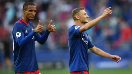 1 сентября. Москва. "Арена ЦСКА". ЦСКА - "Урал" - 4:0. Родриго Бекао и Федор Чалов.