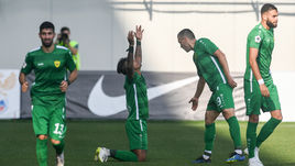 22 сентября. Химки. "Динамо" - "Анжи" - 0:1. Футболисты "Анжи".