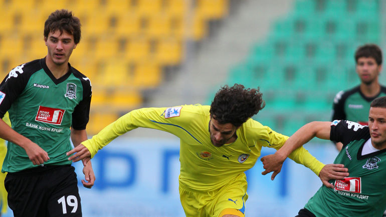 15 октября 2011 года. Краснодар. Александр Ерохин, Эктор Бракамонте и Федор Кудряшов (слева направо). Фото Виталий Тимкив 15 октября 2011 года. Краснодар. Александр Ерохин, Эктор Бракамонте и Федор Кудряшов (слева направо). Фото Виталий Тимкив