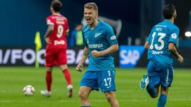 23 сентября. Санкт-Петербург. "Зенит" - "Локомотив" - 5:3. Олег Шатов - автор дубля в ворота железнодорожников.