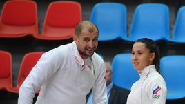 Воскресенье. Москва. Александр Лесун и Гульназ Губайдуллина на турнире "Кубок Кремля".